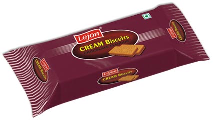 cream biscuit chocolate flavour