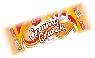 cream biscuit straberry flavour